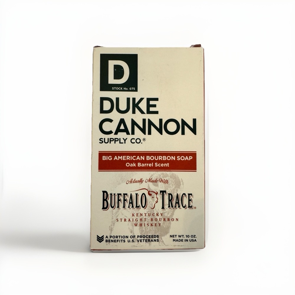 Duke Cannon Men's Soap Bar Big American Bourbon Soap - Oak Barrel Scent 10oz